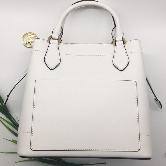 Michael Kors EDEN LG DRWSTRNG GRAB Bag Opt/ Blosso - Picture 2 of 8